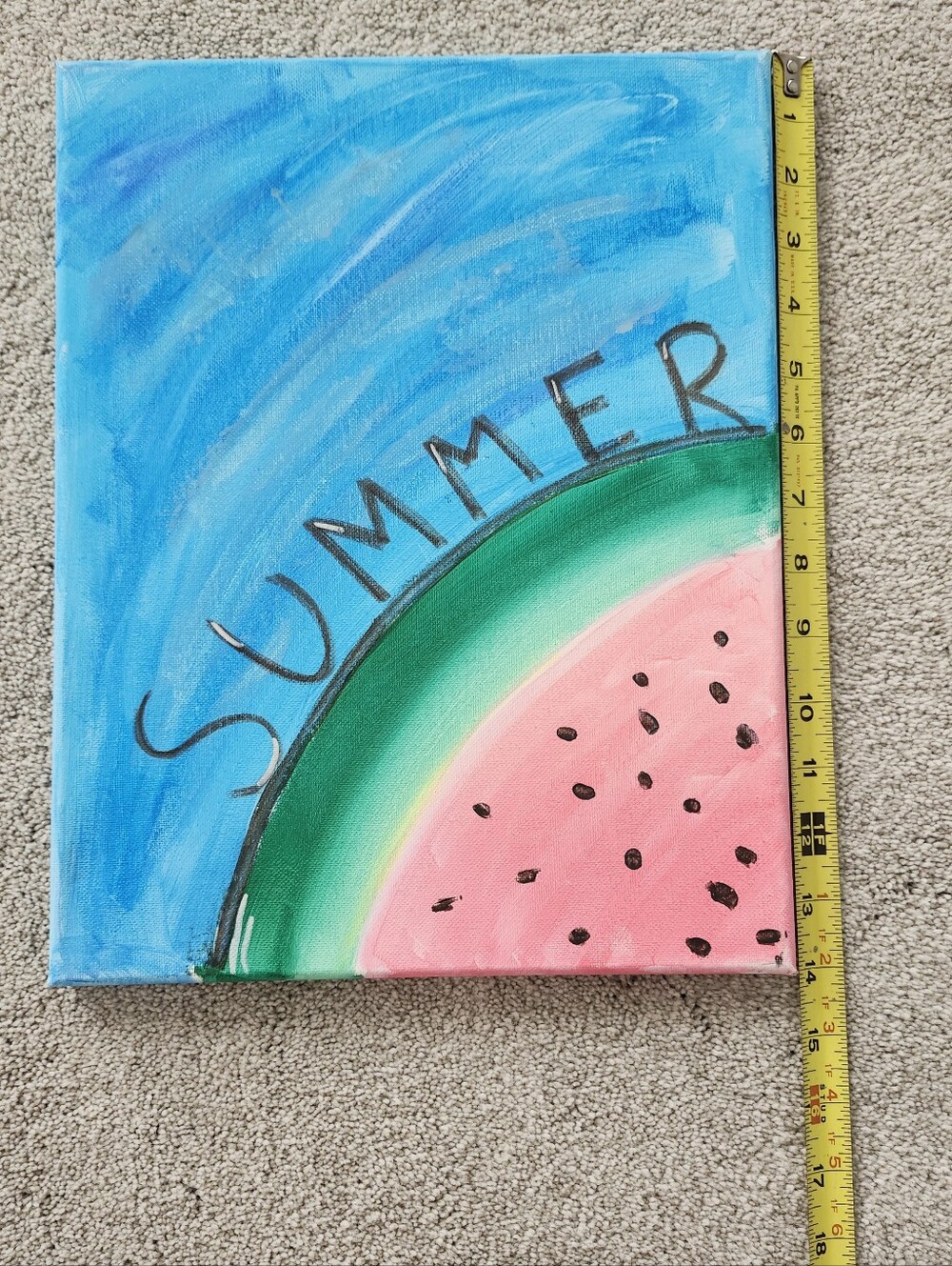 Summer Watermelon Painting Unbranded